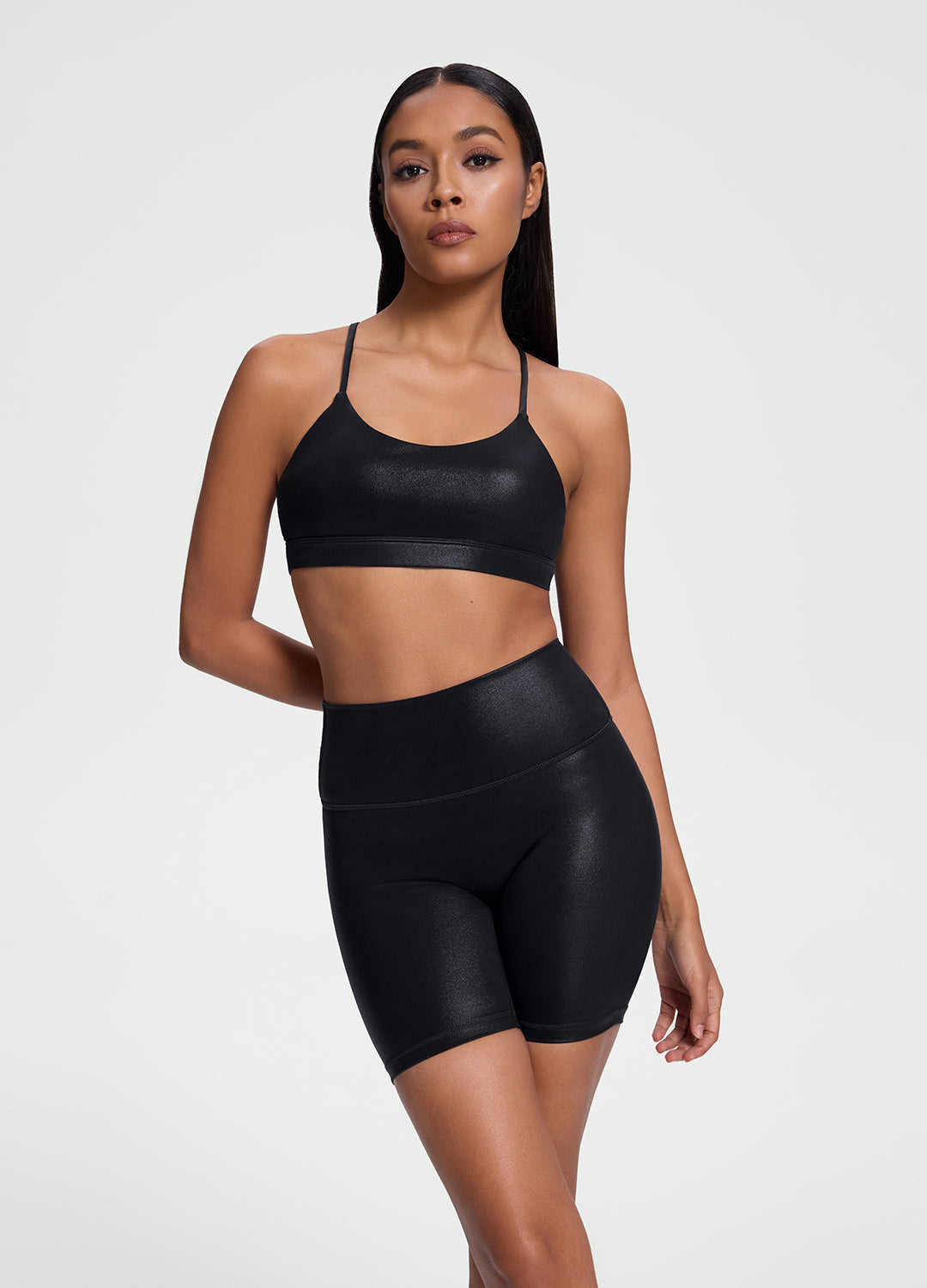 Lush Glow Bike Shorts - Lunvika Boutique