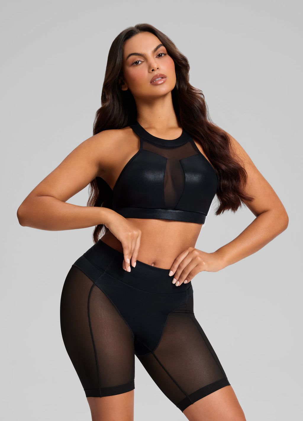 Rene bikershorts i skulpturell passform - Lunvika Boutique