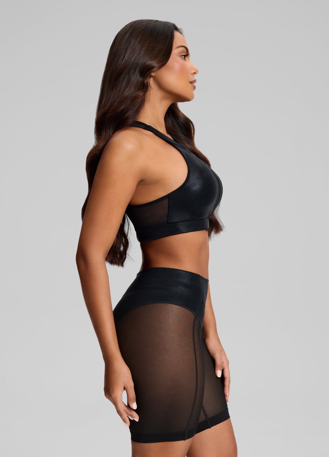Rene bikershorts i skulpturell passform - Lunvika Boutique