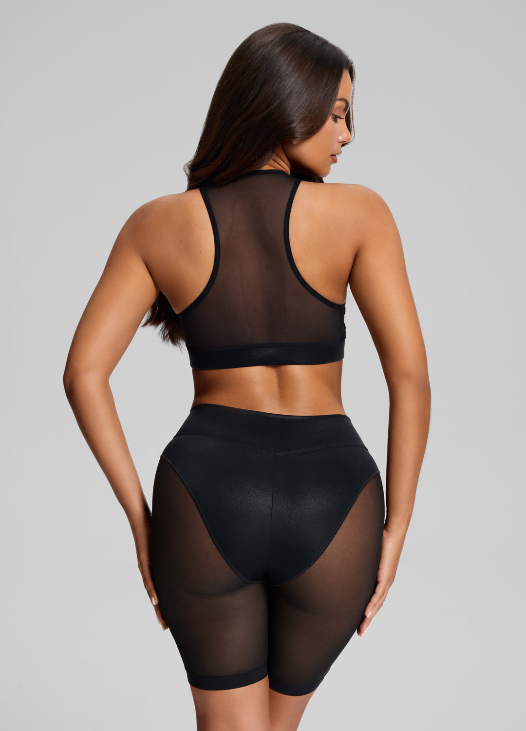 Rene bikershorts i skulpturell passform - Lunvika Boutique