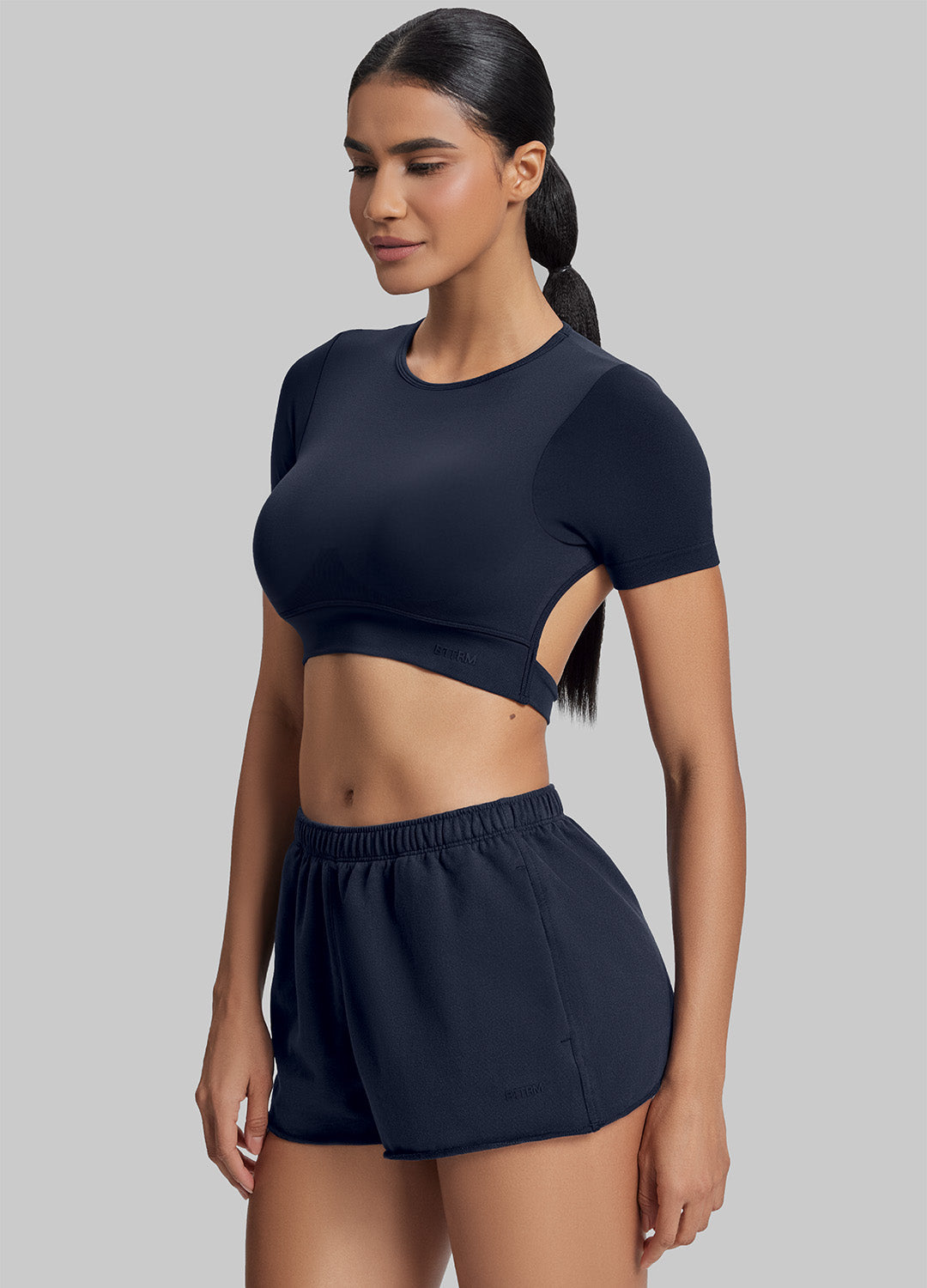 French Terry Jersey Shorts Midt-Lår - Lunvika Boutique