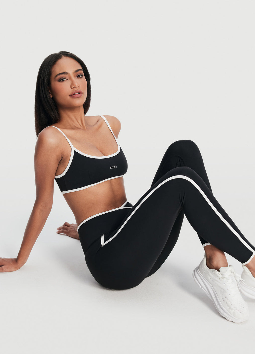 Leggings med crossover linning - Lunvika Boutique
