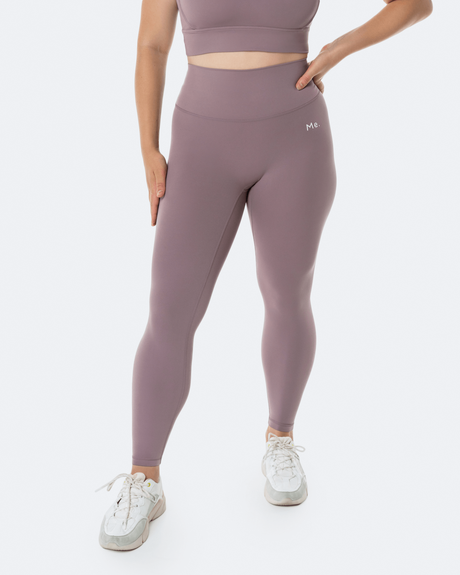 7/8 Leggings i Dusty Pink - Lunvika Boutique