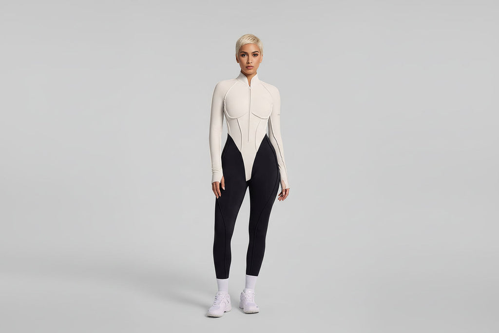 Tofarget kattedrakt i full lengde - Lunvika Boutique