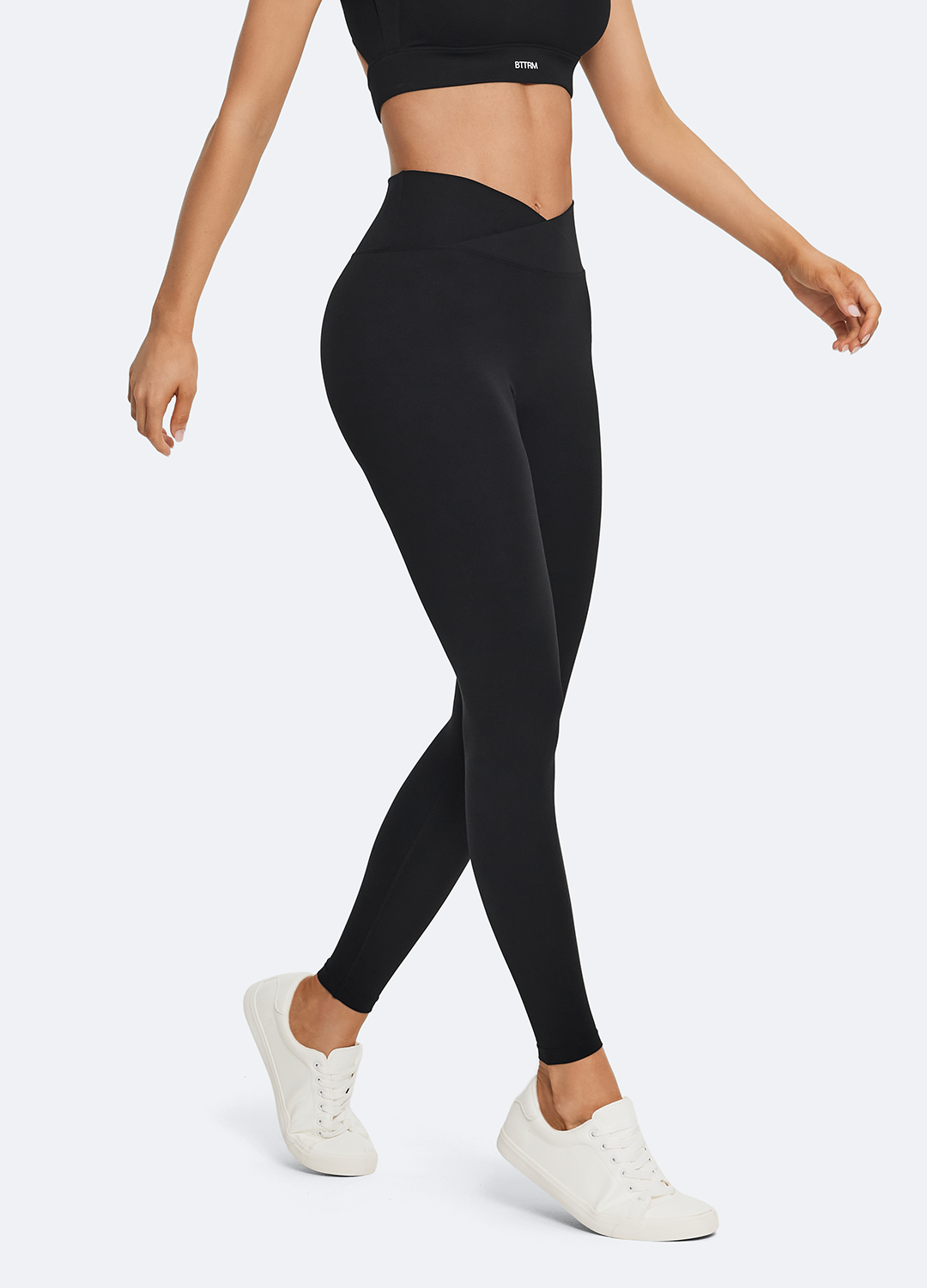 V-Cut Scrunch Leggings - Lunvika Boutique