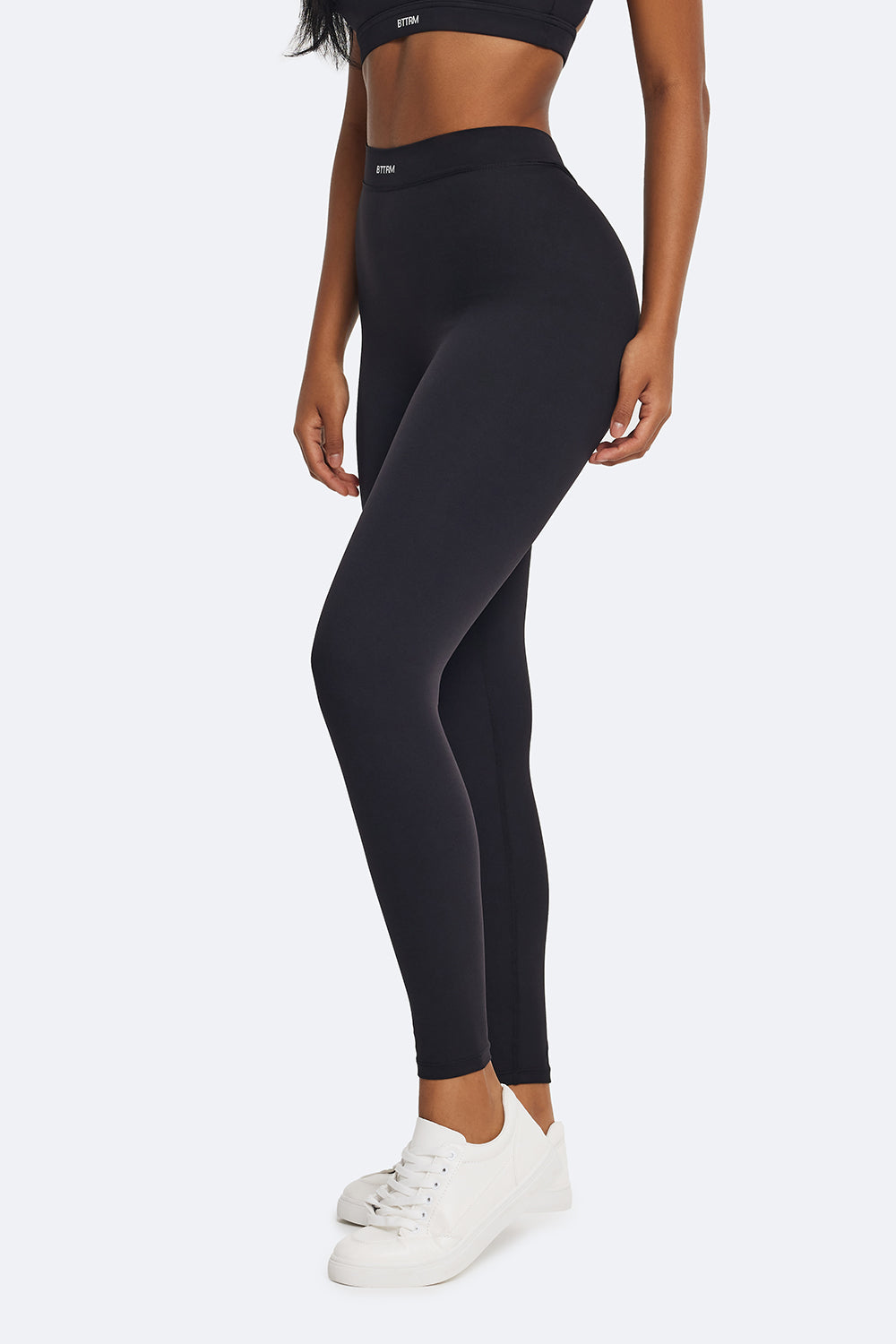 Ruched High-Wist Leggings - Lunvika Boutique
