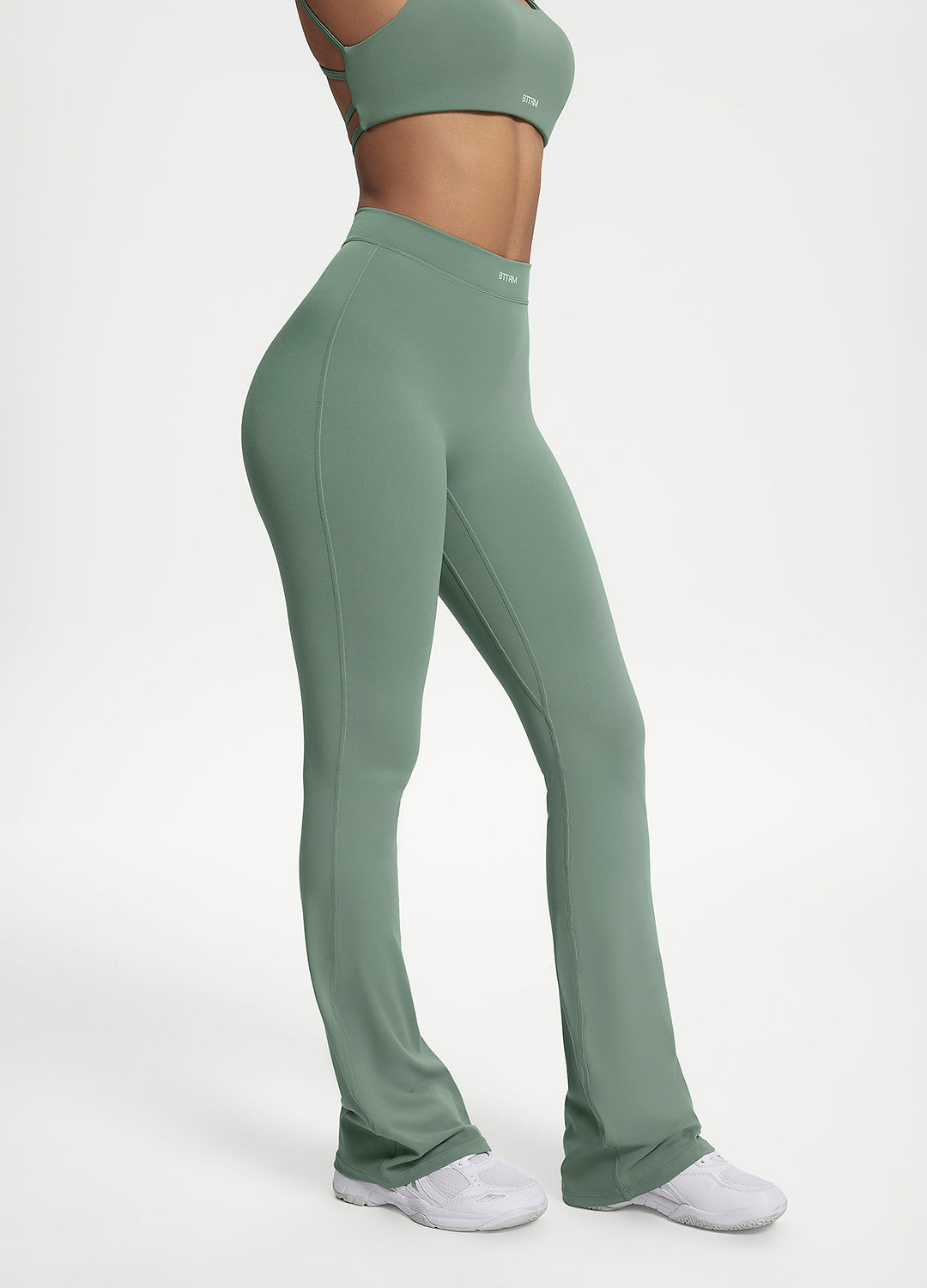 Utvidede leggings med scrunch-rygg - Lunvika Boutique