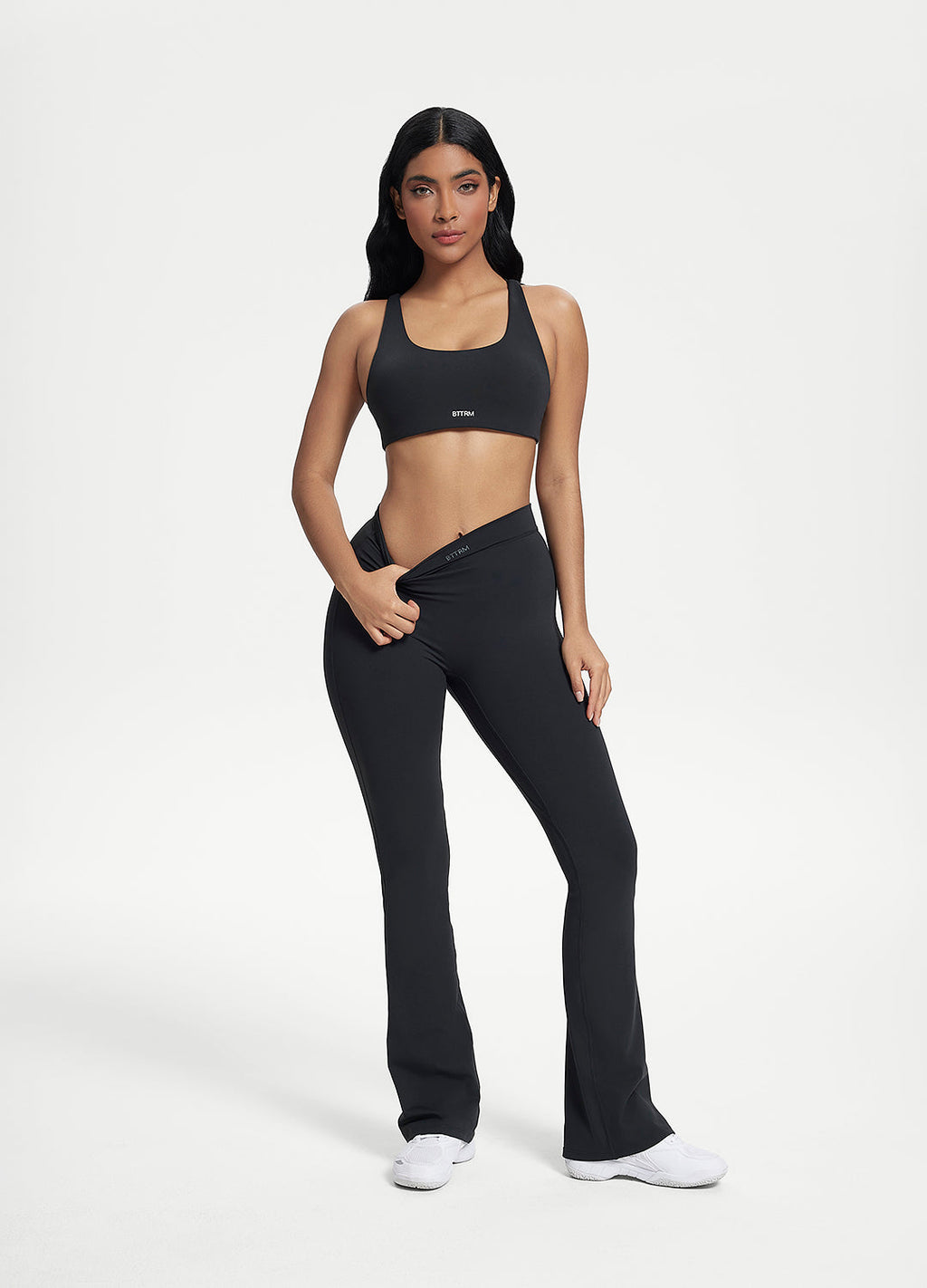 Utvidede leggings med scrunch-rygg - Lunvika Boutique