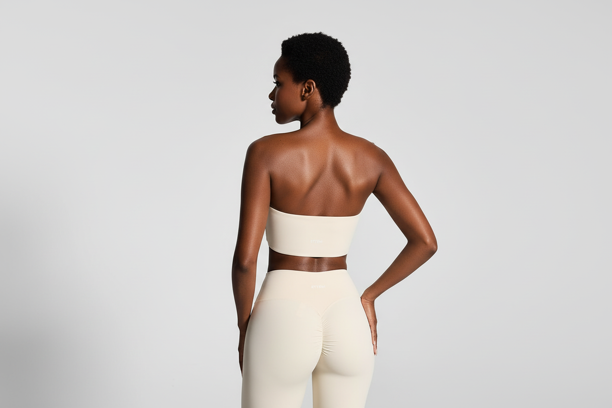 Shaping leggings med knyting foran - Lunvika Boutique