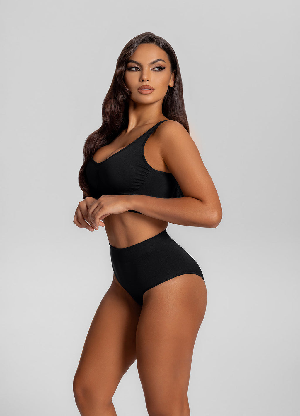 Sømløs mid-Rise Sculpting Briefs Tummy Control - Lunvika Boutique