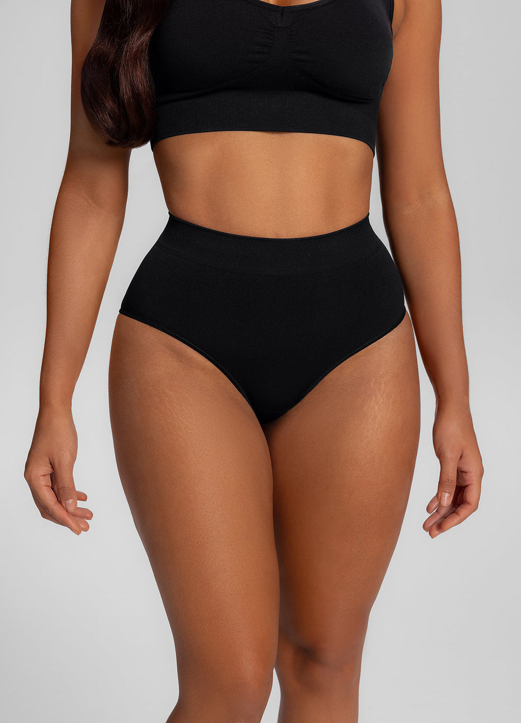 Sømløs mid-Rise Sculpting Briefs Tummy Control - Lunvika Boutique