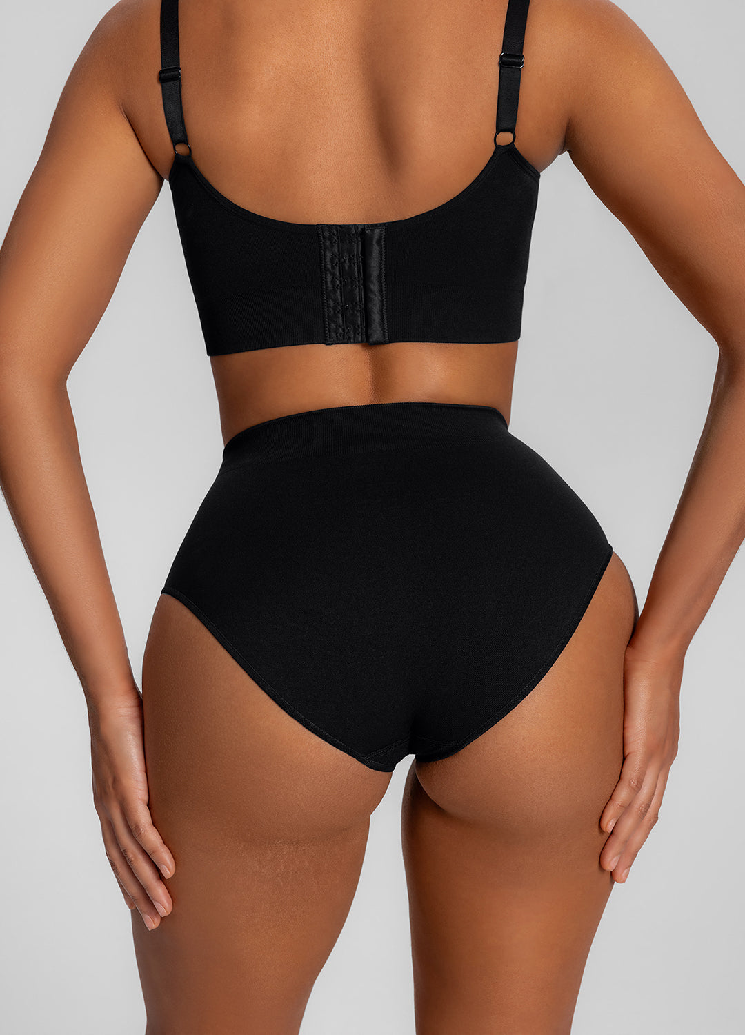 Sømløs mid-Rise Sculpting Briefs Tummy Control - Lunvika Boutique