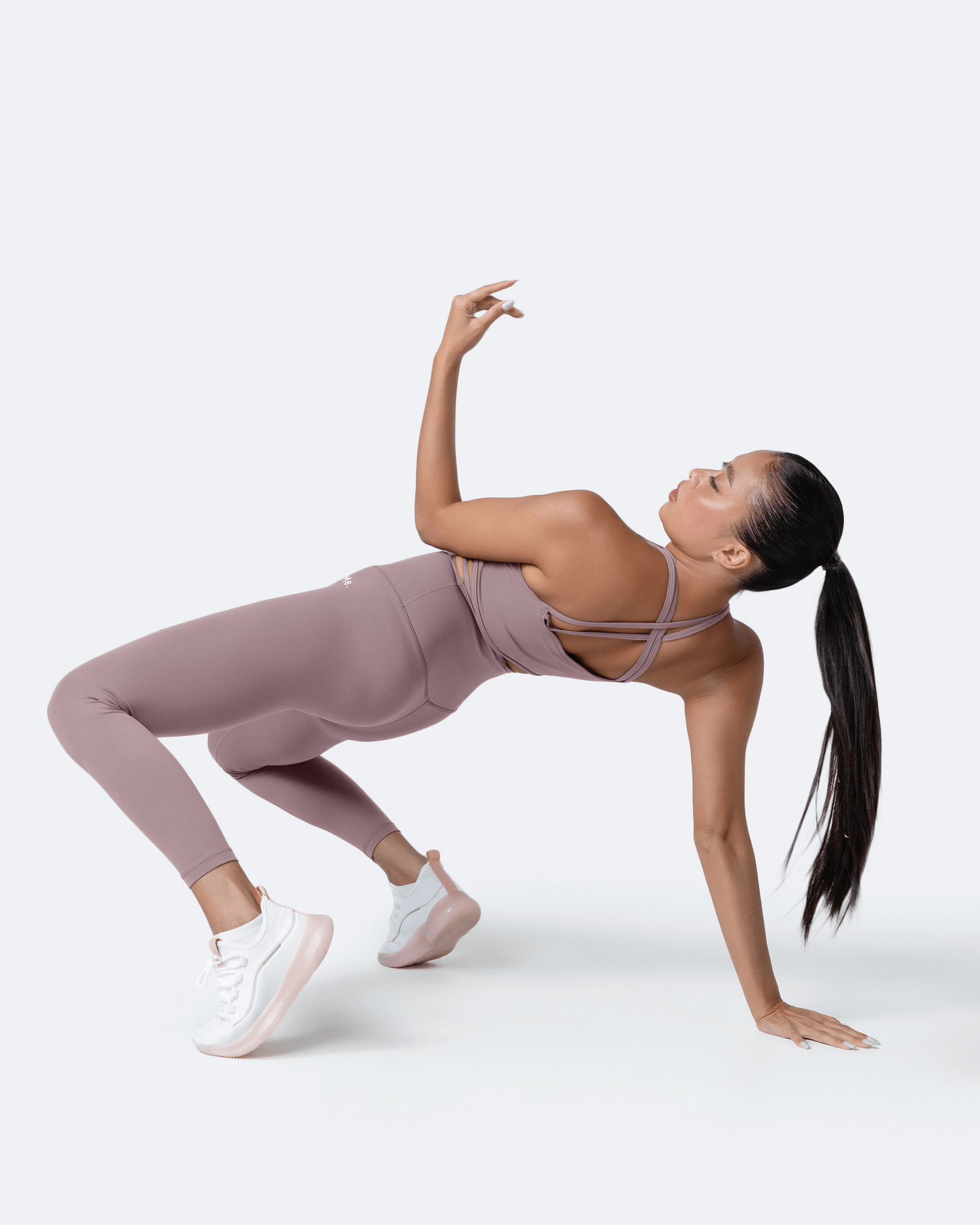 7/8 Leggings i Dusty Pink - Lunvika Boutique