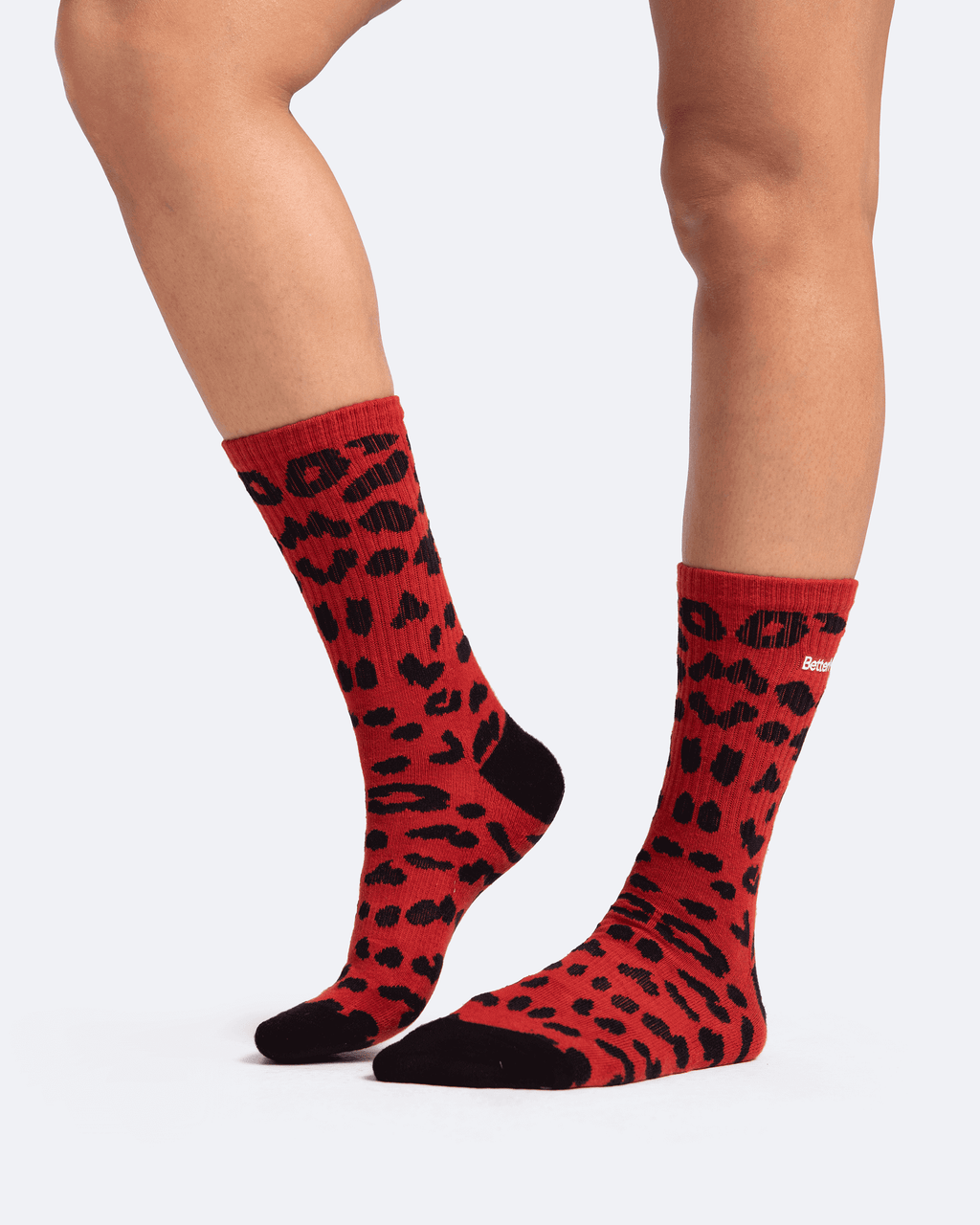Leopardmønster bomullssokker - Lunvika Boutique