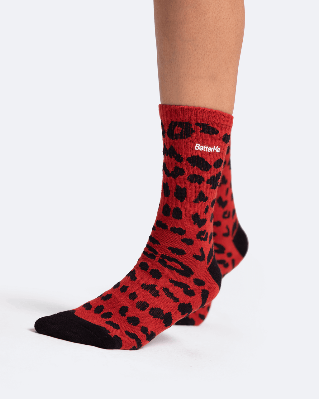 Leopardmønster bomullssokker - Lunvika Boutique