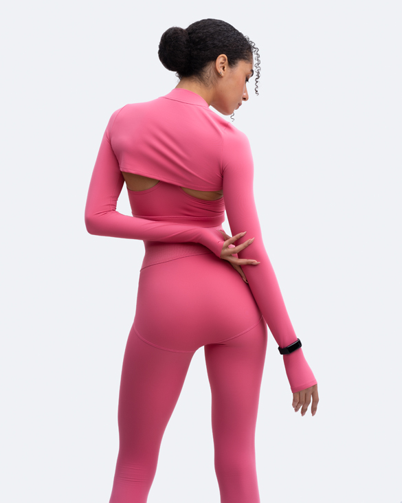 Langermet Crew Neck Shrug - Lunvika Boutique