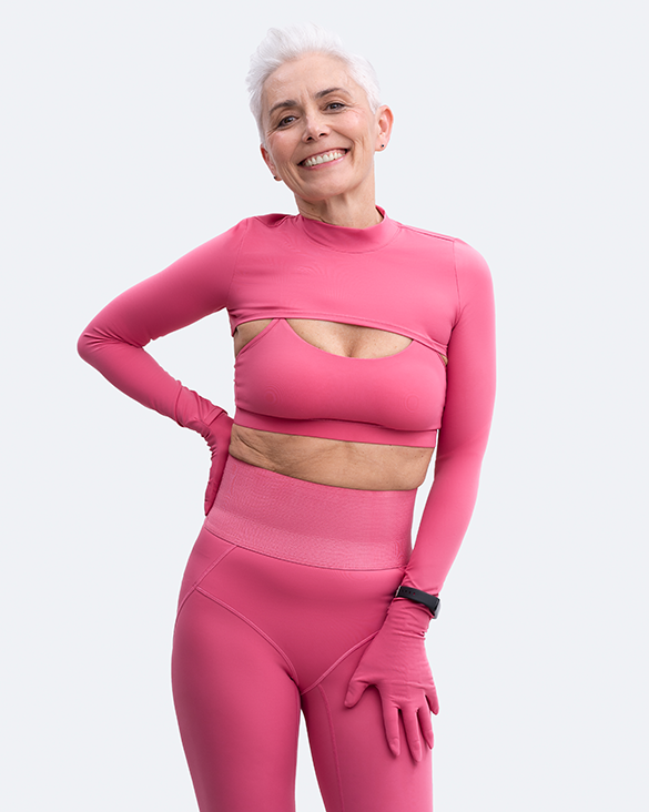 Langermet Crew Neck Shrug - Lunvika Boutique