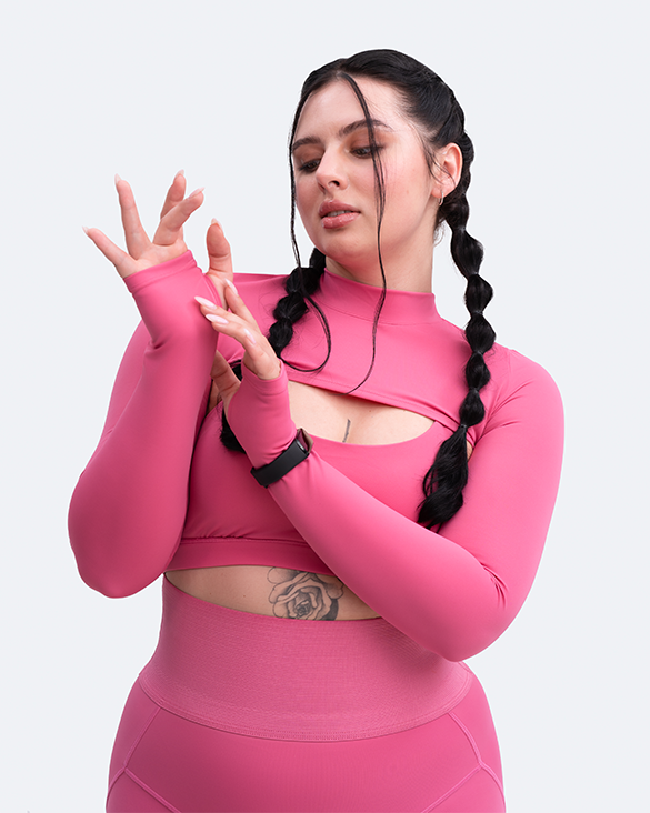 Langermet Crew Neck Shrug - Lunvika Boutique