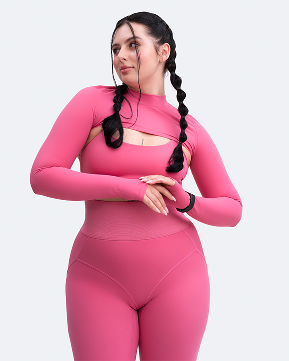 Langermet Crew Neck Shrug - Lunvika Boutique