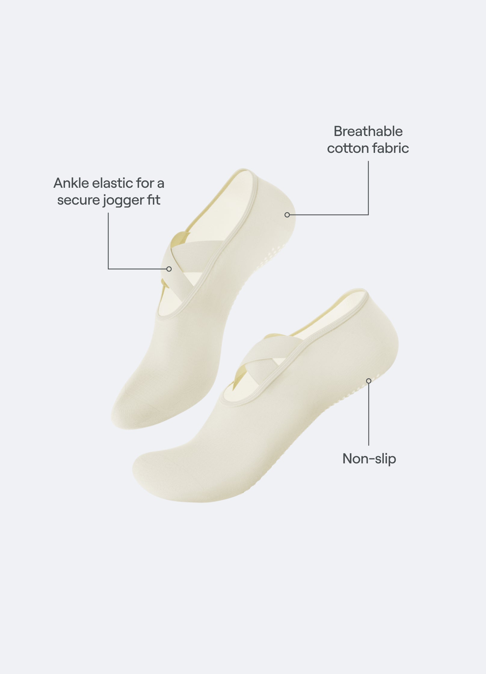 Pilates Grip Sokker - Lunvika Boutique