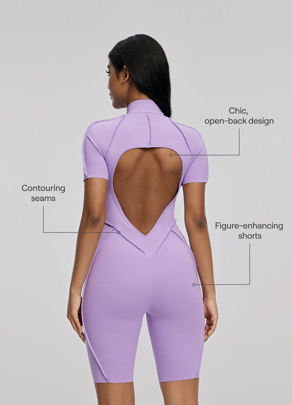 Shortslang catsuit - Lunvika Boutique