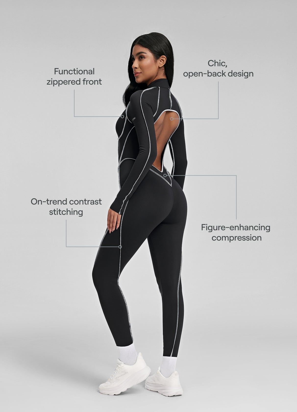 Kattedress med kontursøm - Lunvika Boutique